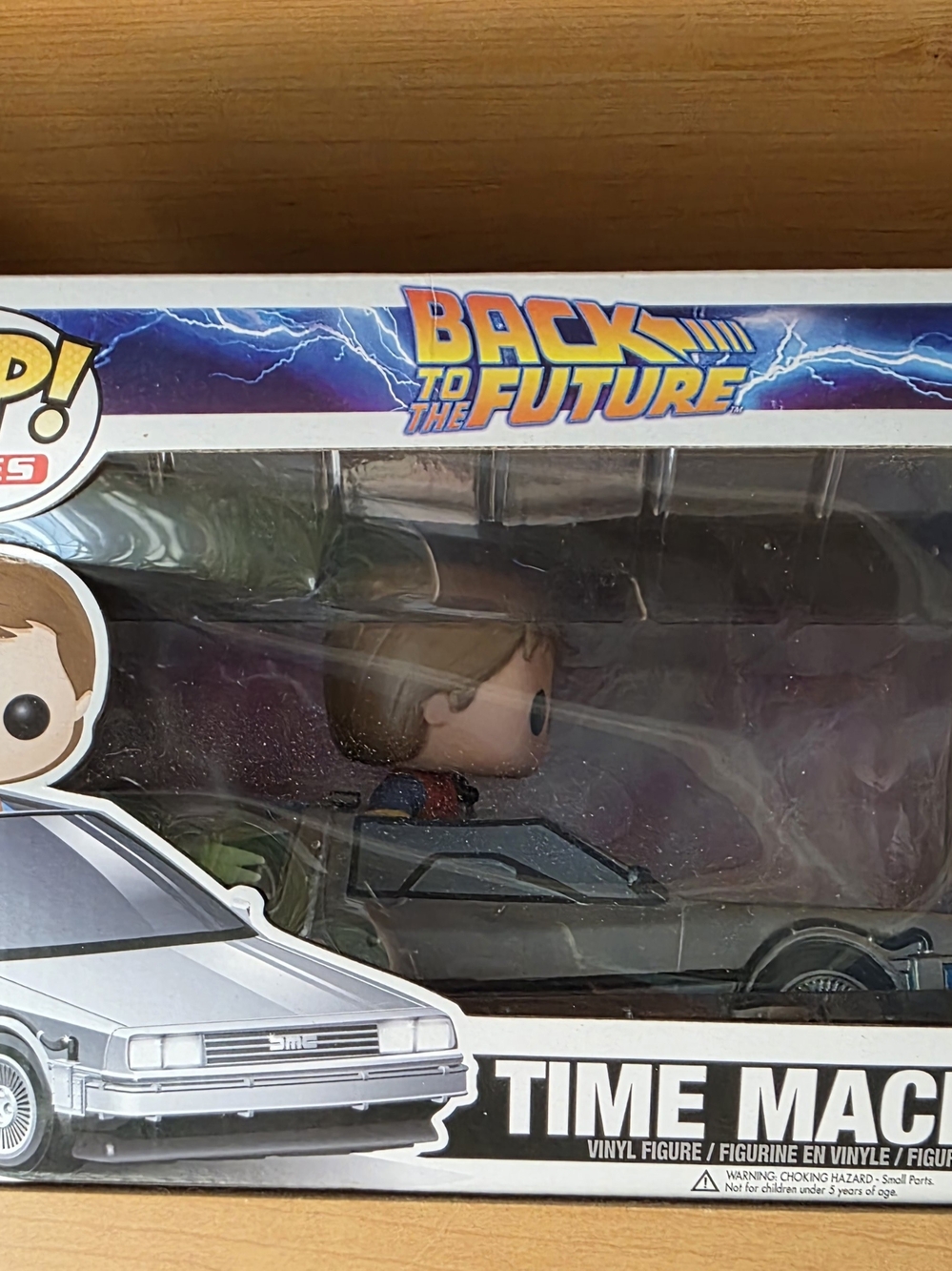 Funko Back to the Future Time Machine - Silver, Blue, White
